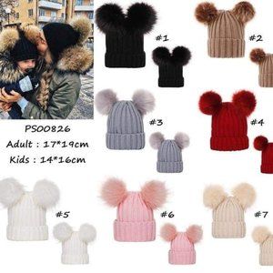 Brand New Kids Black (#1) Pom Pom Beanie Hat